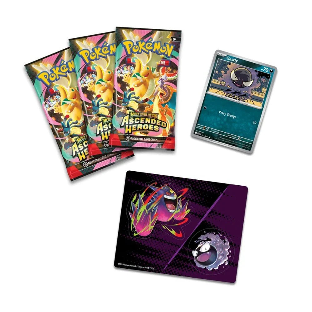 Pokémon Ascended Heroes Tech Sticker Collection (Gastly)